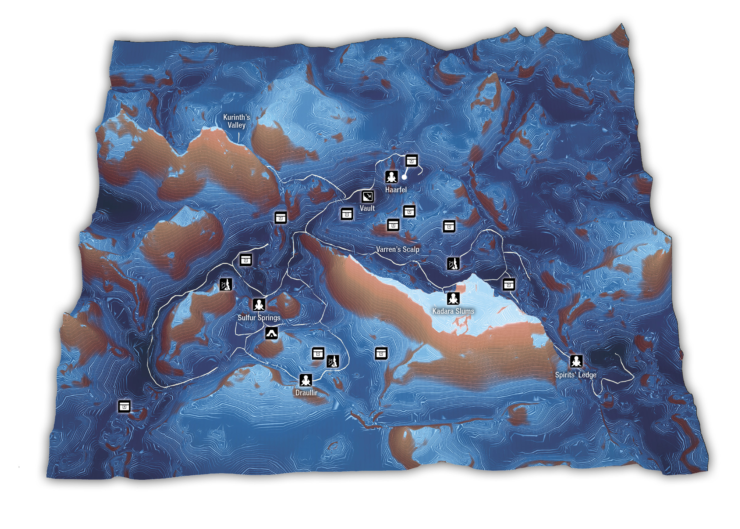 Mass Effect Andromeda Mapa Kadara