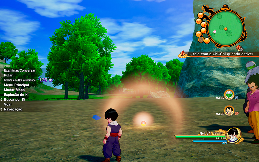 DRAGON BALL Z KAKAROT - Goku reúne as Esferas do Dragão