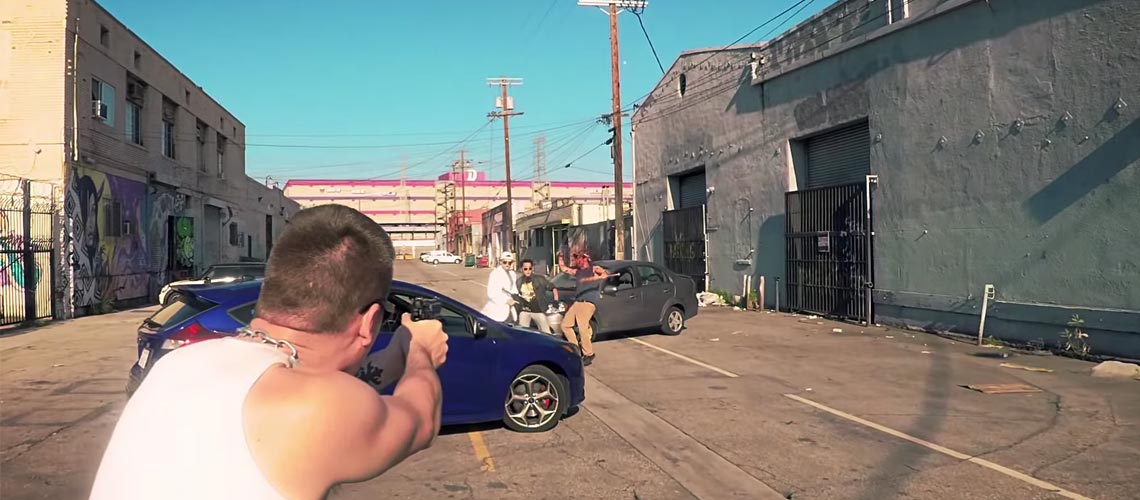 GTA V é recriado na vida real em um vídeo fodástico - supervault