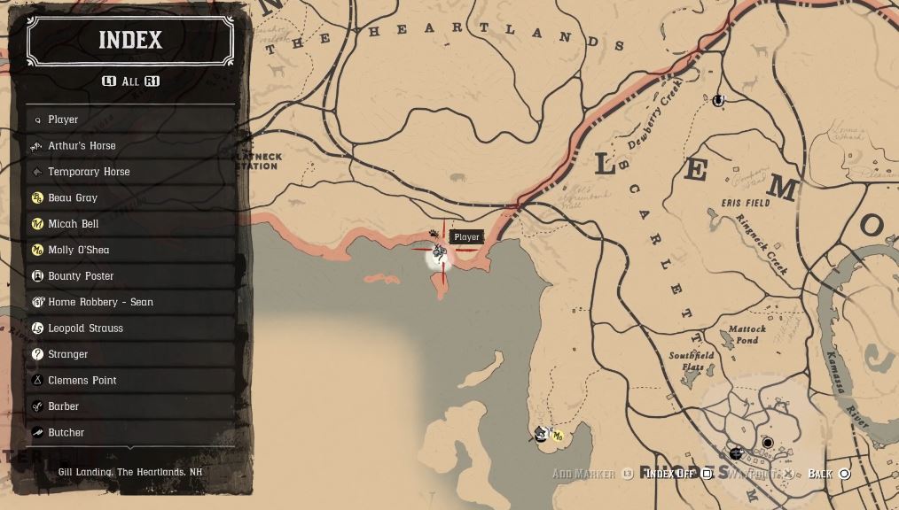Red Dead Redemption 2 Localização de Todos os Peixes Lendários