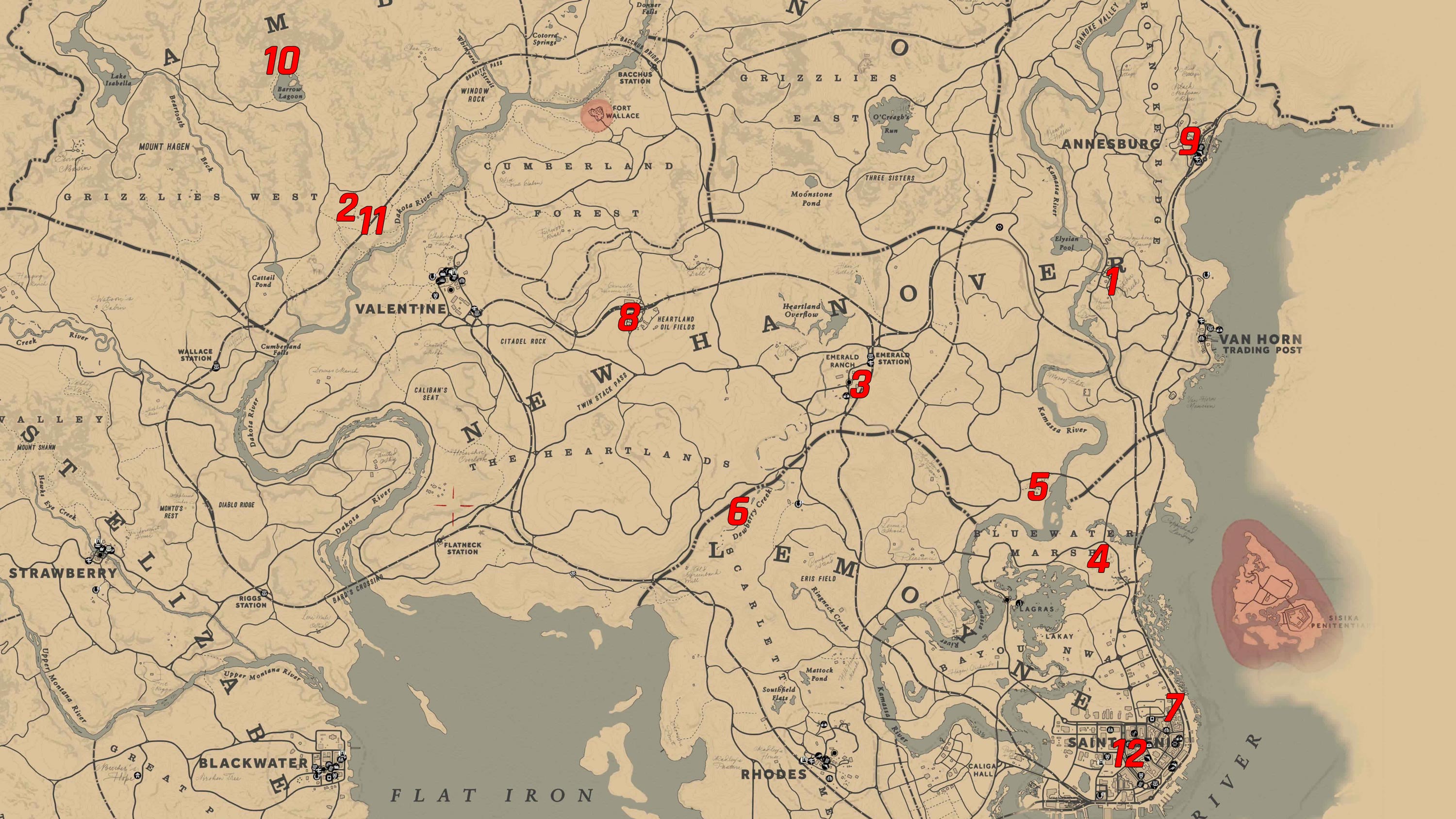 All Cougar Locations Rdr2 - 7w6cylb