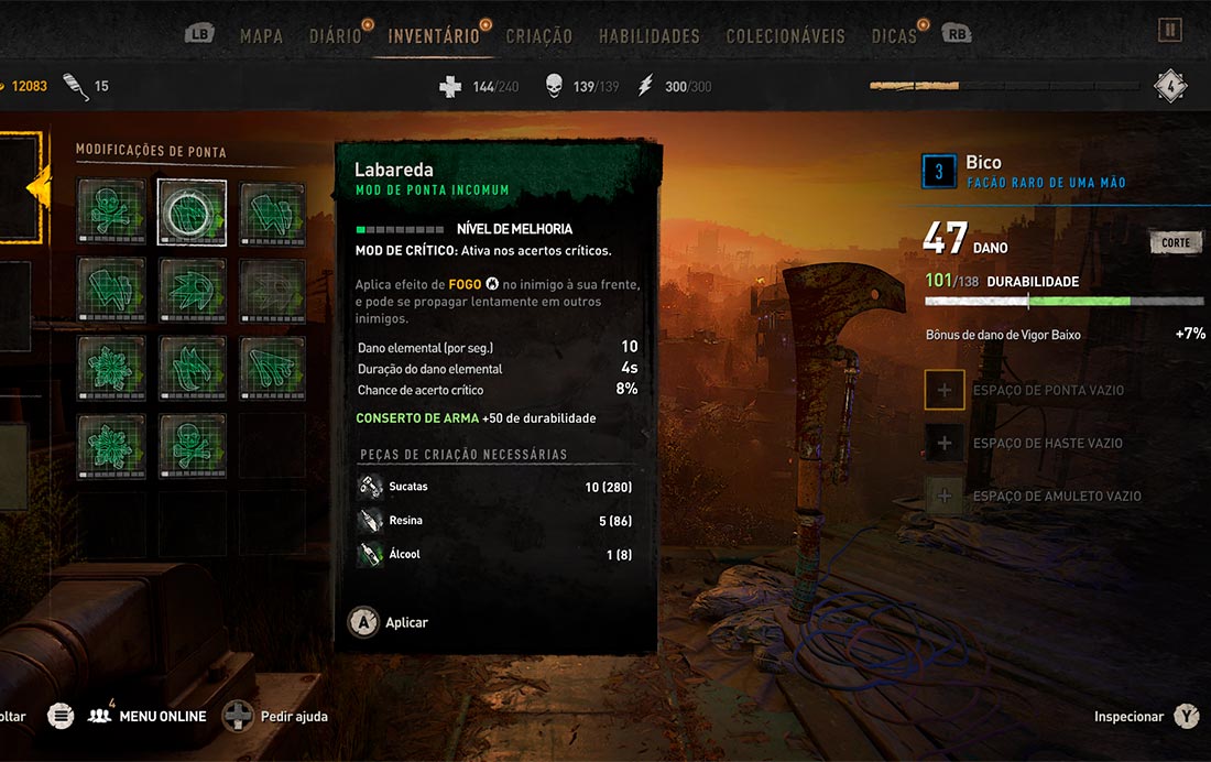 Dying Light 2 Como reparar qualquer arma Dying Light 2 Como reparar qualquer arma